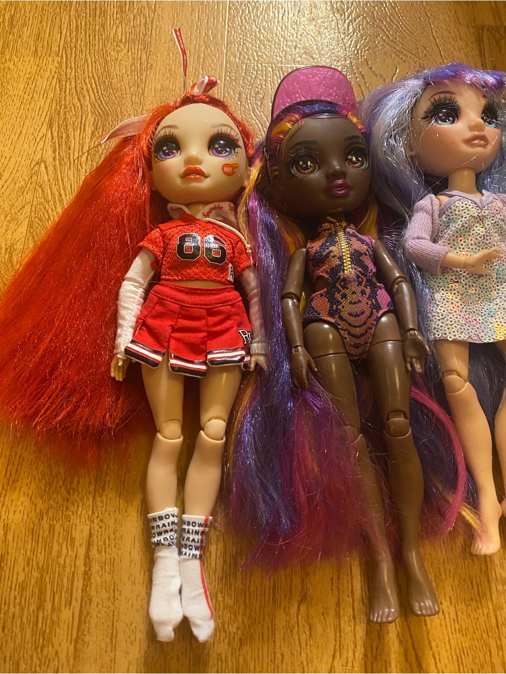 Rainbow High Doll Lot of 5 Skyler Mila
Phaedra Violet Ruby Bundle